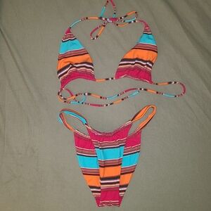 Bamba Swim Citrus Bikini L top M bottom